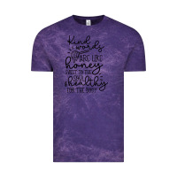 Cloud Purple kind Vintage Tee - Unal Design