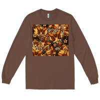 Chestnut melanin butterfly Long Sleeve Tee - Zillion Design Studio