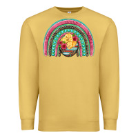 Antique Gold hatched egg easter chicks rainbow Premium Sweatshirt - Artiststas