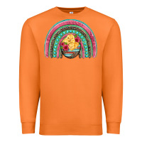 Carrot hatched egg easter chicks rainbow Premium Sweatshirt - Artiststas