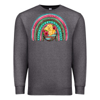 Charcoal Heather hatched egg easter chicks rainbow Premium Sweatshirt - Artiststas