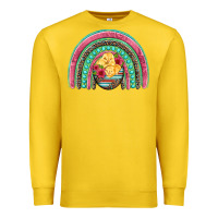 Lemon hatched egg easter chicks rainbow Premium Sweatshirt - Artiststas