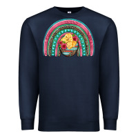 Navy hatched egg easter chicks rainbow Premium Sweatshirt - Artiststas