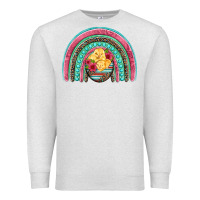 Oatmeal Heather hatched egg easter chicks rainbow Premium Sweatshirt - Artiststas
