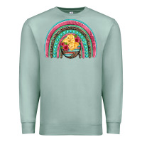 Seafoam hatched egg easter chicks rainbow Premium Sweatshirt - Artiststas