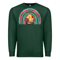 Sports Green hatched egg easter chicks rainbow Premium Sweatshirt - Artiststas