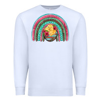 White hatched egg easter chicks rainbow Premium Sweatshirt - Artiststas