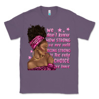 Lavender afro woman cancer Classic Tee - texasbilliewilder