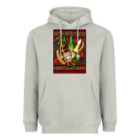Moon Dust beer bottles with mistletoe Heavyweight Hoodie - AdoDesignShop