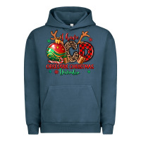 Pigment Midnight Navy i have ocd obsessive christmas disorder Urban Hoodie - MaliasSmallBusiness
