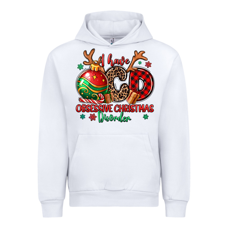 I Have Ocd Obsessive Christmas Disorder Urban Hoodie by MaliasSmallBusiness | Teevron