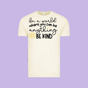 Be Kind Vintage Tee Designed By Unal Design