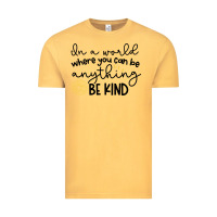 Vintage Mustard be kind Vintage Tee - Unal Design