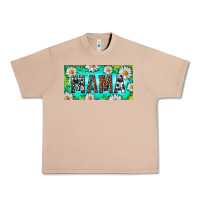 Burro Turquoise and Daisy Mama Urban Heavy Tee - RanaPortraitStore