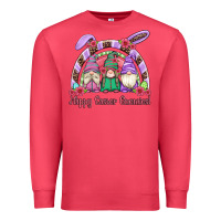 Cardinal happy easter gnomies rainbow Premium Sweatshirt - Artiststas