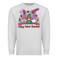 Dove Grey happy easter gnomies rainbow Premium Sweatshirt - Artiststas