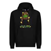 Black one lucky mama Premium Hoodie - MaliasSmallBusiness