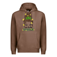 Chestnut one lucky mama Premium Hoodie - MaliasSmallBusiness