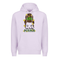 Lilac one lucky mama Premium Hoodie - MaliasSmallBusiness