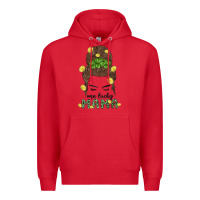 Red one lucky mama Premium Hoodie - MaliasSmallBusiness