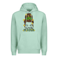 Seafoam one lucky mama Premium Hoodie - MaliasSmallBusiness