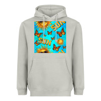 Moon Dust sun with butterfly seamless pattern Heavyweight Hoodie - BundleAndBundleShop