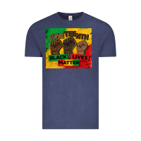 Vintage Denim juneteenth black lives matter tumbler Vintage Tee - BarkalooDesign