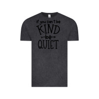 Vintage Black kind be quiet Vintage Tee - Unal Design