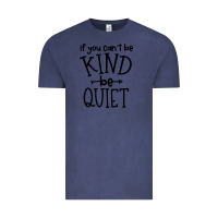 Vintage Denim kind be quiet Vintage Tee - Unal Design