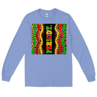 Colony Blue juneteenth periodt Long Sleeve Tee - Zillion Design Studio