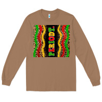 Toasted Coconut juneteenth periodt Long Sleeve Tee - Zillion Design Studio