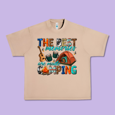 Urban Heavy Tee the best memories are made camping