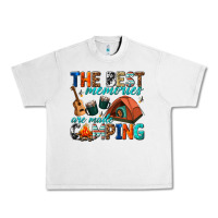 Lunar Rock the best memories are made camping Urban Heavy Tee - texasbilliewilder