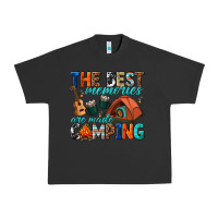 Pigment Black the best memories are made camping Urban Heavy Tee - texasbilliewilder