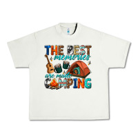 Pistachio the best memories are made camping Urban Heavy Tee - texasbilliewilder