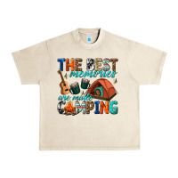 Sandshell the best memories are made camping Urban Heavy Tee - texasbilliewilder