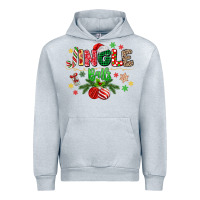 Heather Grey jingle balls Urban Hoodie - MaliasSmallBusiness