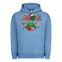 Pigment Pebble Blue jingle balls Urban Hoodie - MaliasSmallBusiness