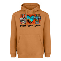 Meerkat peace love jesus Heavyweight Hoodie - JahusDesignShop