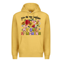 Antique Gold you are my sunshine my only sunshine Premium Hoodie - MaliasSmallBusiness