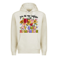 Oatmeal Heather you are my sunshine my only sunshine Premium Hoodie - MaliasSmallBusiness