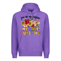 Purple you are my sunshine my only sunshine Premium Hoodie - MaliasSmallBusiness