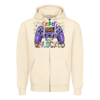 Sandshell level days unclocked Zipper Hoodie - RacoonDesign