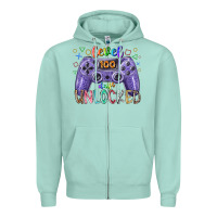 Seafoam level days unclocked Zipper Hoodie - RacoonDesign