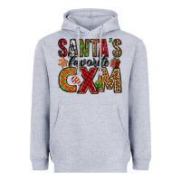 Heather Grey santa's favorite cxm Heavyweight Hoodie - Jasminsmagicworld
