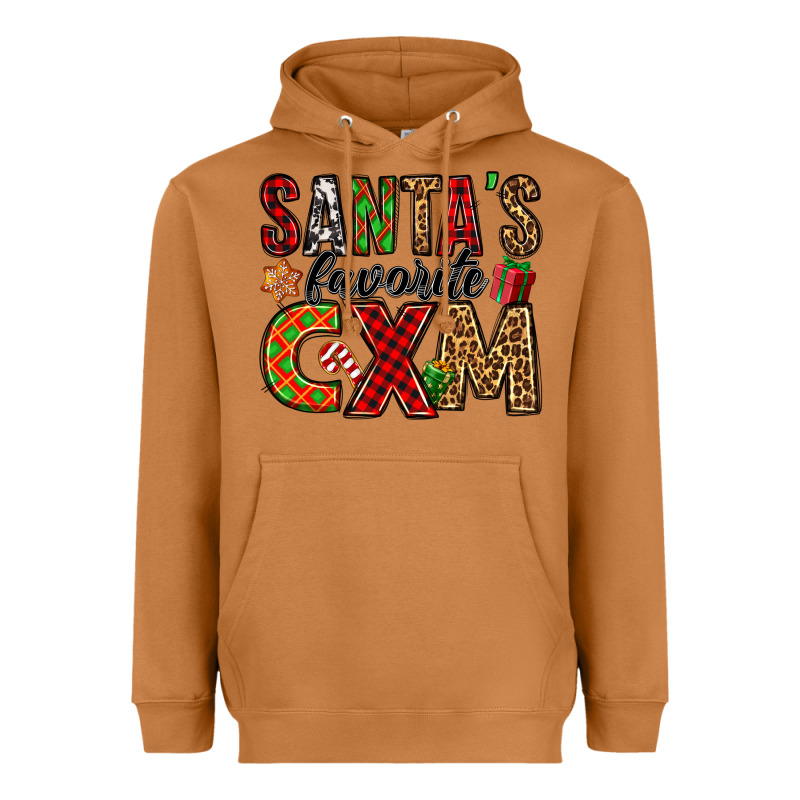 Santa's Favorite Cxm Heavyweight Hoodie by Jasminsmagicworld | Teevron