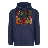 Navy santa's favorite cxm Heavyweight Hoodie - Jasminsmagicworld
