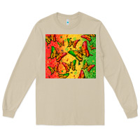 Mushroom juneteenth butterfly Long Sleeve Tee - Zillion Design Studio