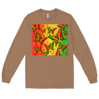 Toasted Coconut juneteenth butterfly Long Sleeve Tee - Zillion Design Studio