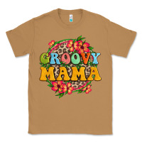 Toasted Coconut groovy mama Classic Tee - Zillion Design Studio